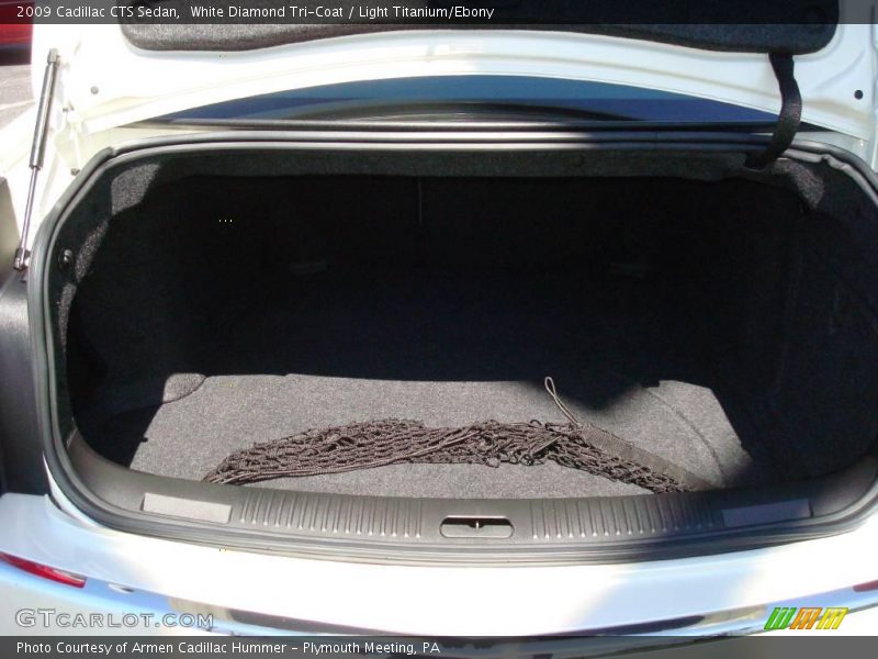 White Diamond Tri-Coat / Light Titanium/Ebony 2009 Cadillac CTS Sedan