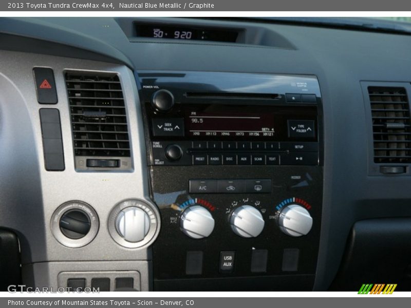 Nautical Blue Metallic / Graphite 2013 Toyota Tundra CrewMax 4x4