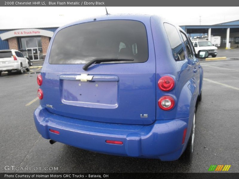 Blue Flash Metallic / Ebony Black 2008 Chevrolet HHR LS