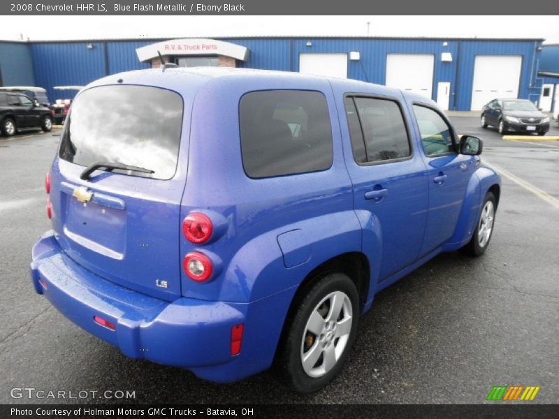Blue Flash Metallic / Ebony Black 2008 Chevrolet HHR LS