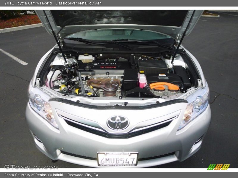 Classic Silver Metallic / Ash 2011 Toyota Camry Hybrid
