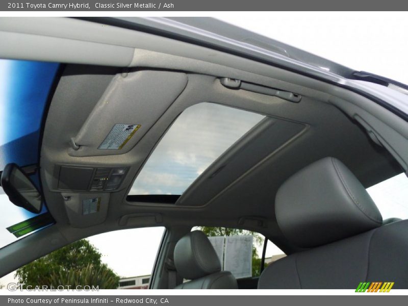 Classic Silver Metallic / Ash 2011 Toyota Camry Hybrid