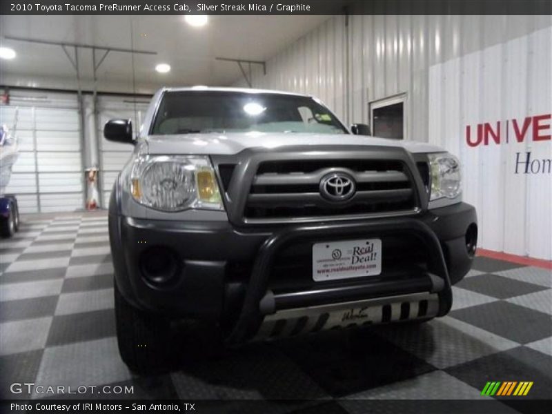 Silver Streak Mica / Graphite 2010 Toyota Tacoma PreRunner Access Cab