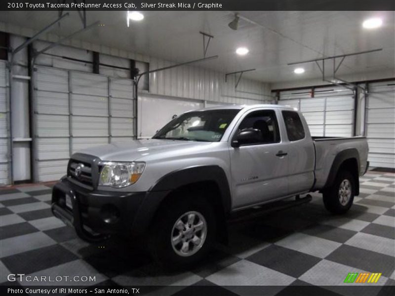 Silver Streak Mica / Graphite 2010 Toyota Tacoma PreRunner Access Cab