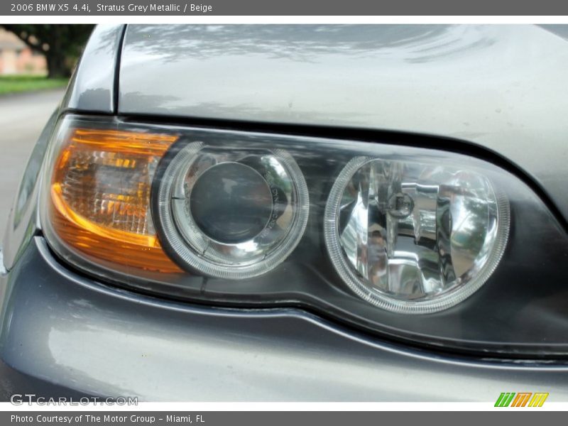Stratus Grey Metallic / Beige 2006 BMW X5 4.4i