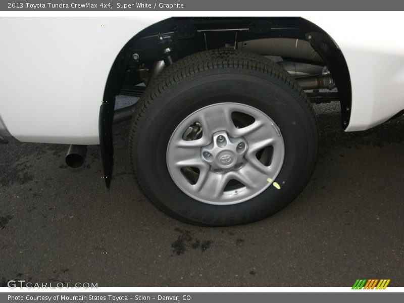 Super White / Graphite 2013 Toyota Tundra CrewMax 4x4