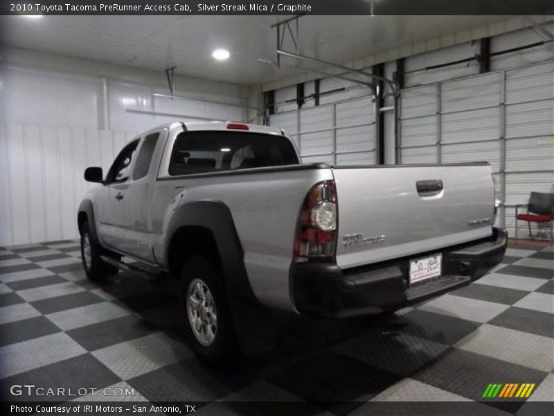 Silver Streak Mica / Graphite 2010 Toyota Tacoma PreRunner Access Cab