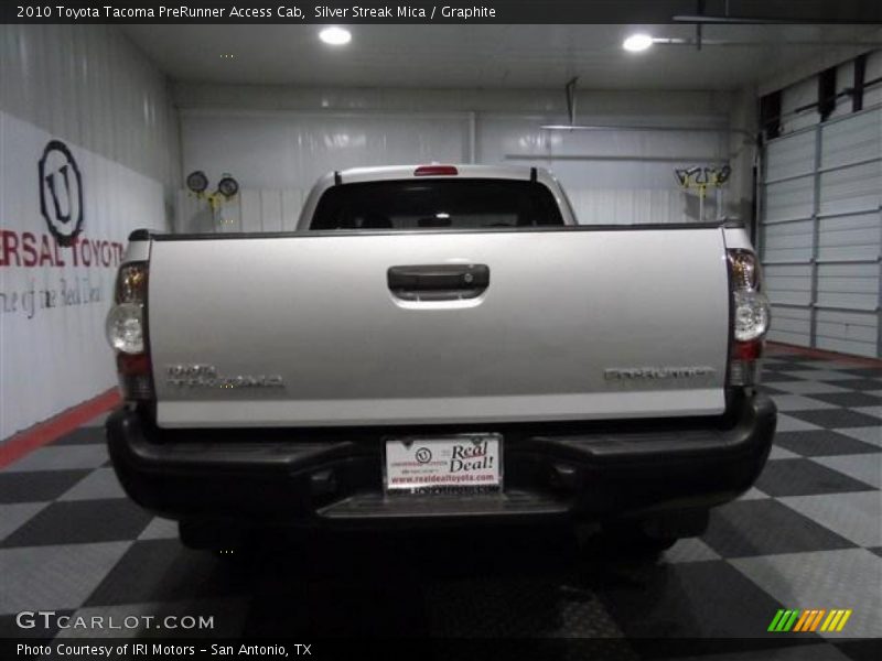 Silver Streak Mica / Graphite 2010 Toyota Tacoma PreRunner Access Cab