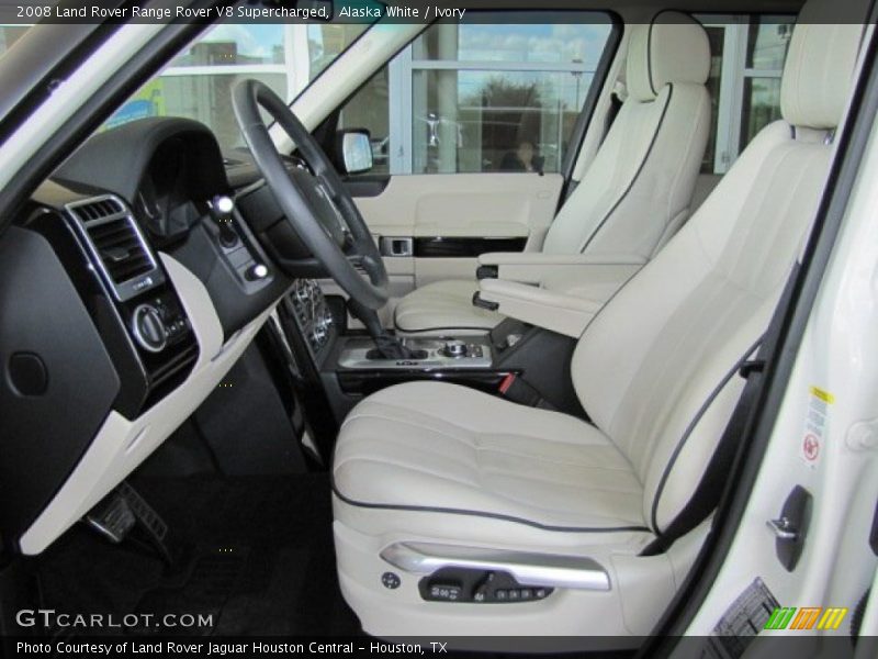 Alaska White / Ivory 2008 Land Rover Range Rover V8 Supercharged
