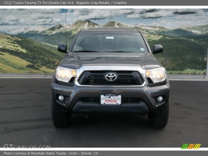 Magnetic Gray Metallic / Graphite 2013 Toyota Tacoma TX Pro Double Cab 4x4
