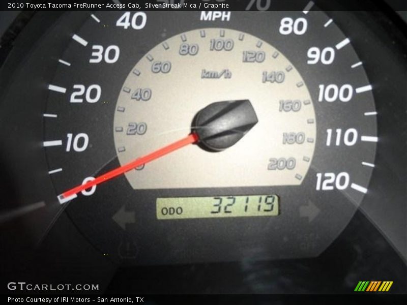 Silver Streak Mica / Graphite 2010 Toyota Tacoma PreRunner Access Cab