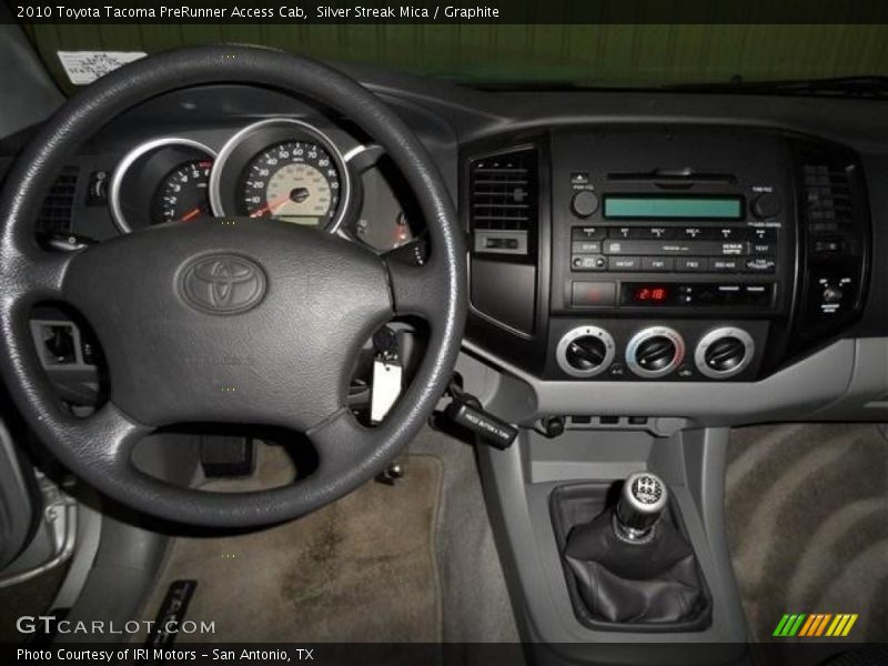 Silver Streak Mica / Graphite 2010 Toyota Tacoma PreRunner Access Cab