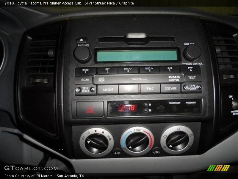 Silver Streak Mica / Graphite 2010 Toyota Tacoma PreRunner Access Cab