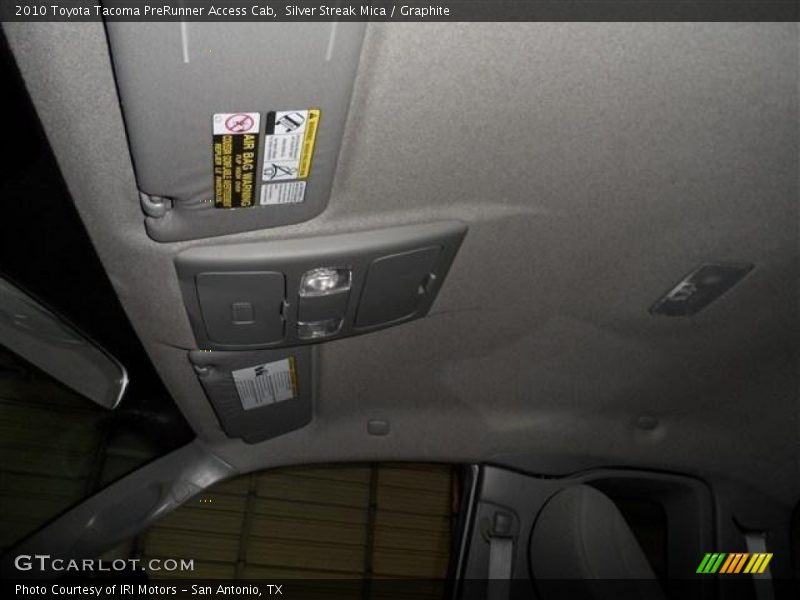Silver Streak Mica / Graphite 2010 Toyota Tacoma PreRunner Access Cab