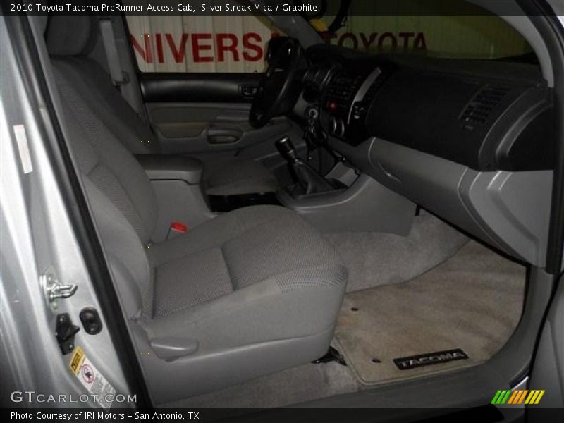 Silver Streak Mica / Graphite 2010 Toyota Tacoma PreRunner Access Cab