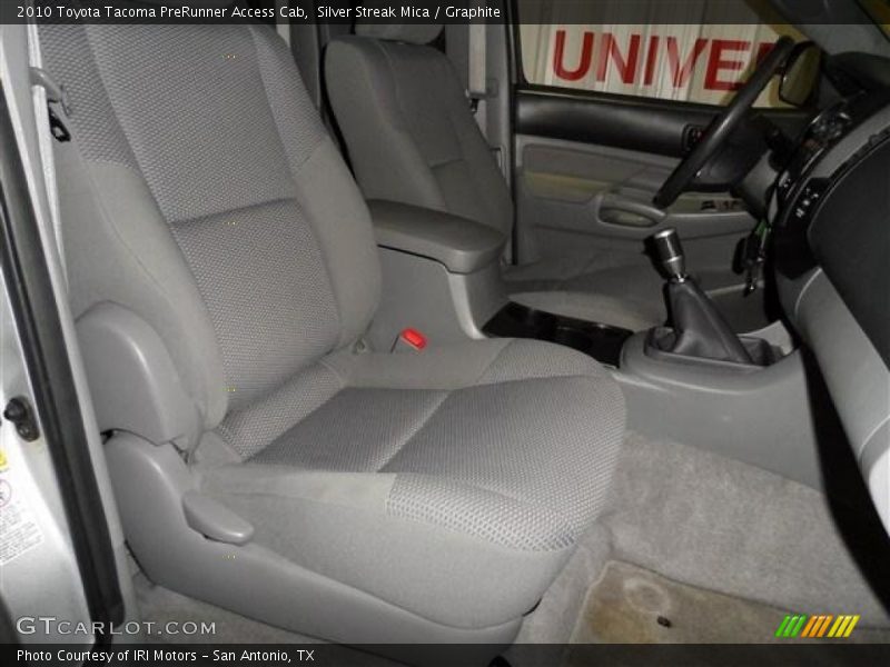 Silver Streak Mica / Graphite 2010 Toyota Tacoma PreRunner Access Cab