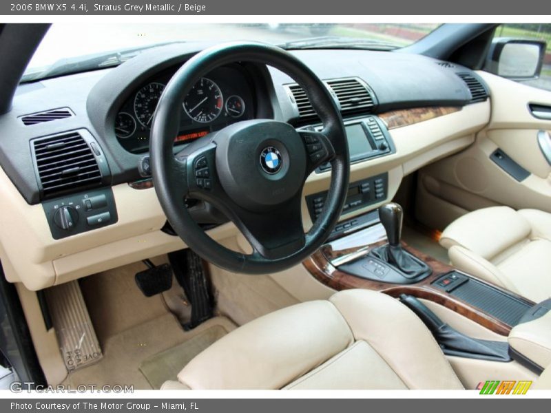 Beige Interior - 2006 X5 4.4i 