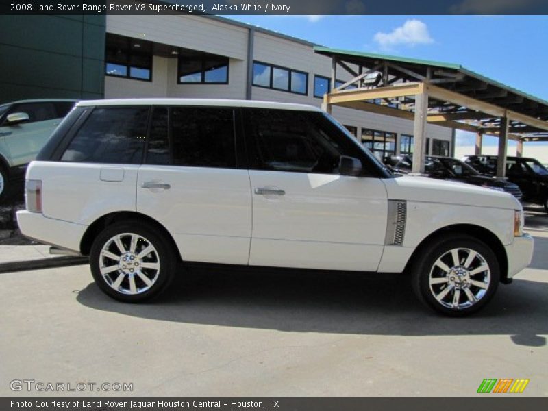Alaska White / Ivory 2008 Land Rover Range Rover V8 Supercharged