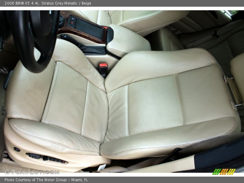 Stratus Grey Metallic / Beige 2006 BMW X5 4.4i