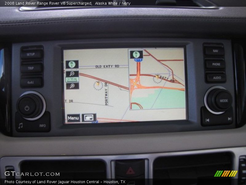 Alaska White / Ivory 2008 Land Rover Range Rover V8 Supercharged