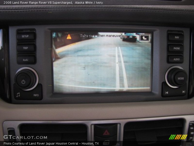 Alaska White / Ivory 2008 Land Rover Range Rover V8 Supercharged