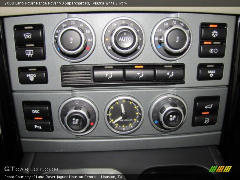 Alaska White / Ivory 2008 Land Rover Range Rover V8 Supercharged