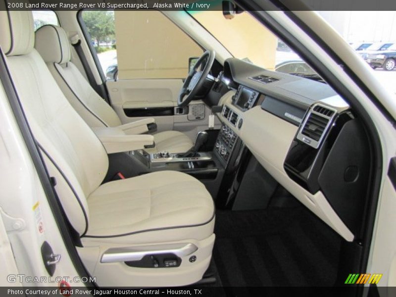 Alaska White / Ivory 2008 Land Rover Range Rover V8 Supercharged