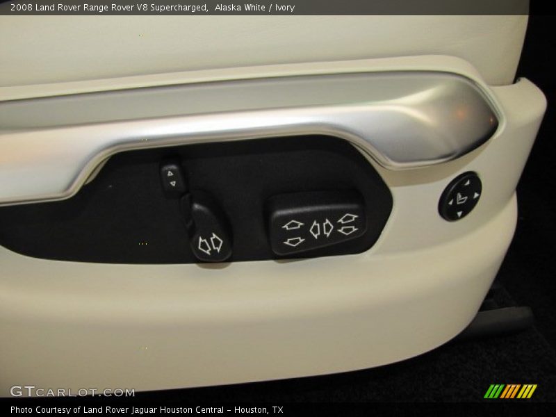 Alaska White / Ivory 2008 Land Rover Range Rover V8 Supercharged