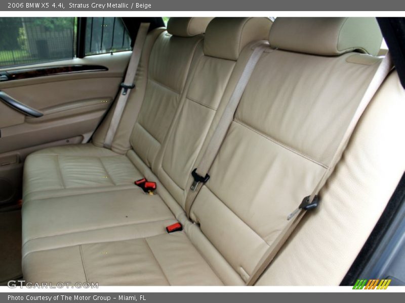 Rear Seat of 2006 X5 4.4i
