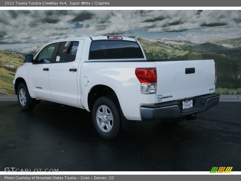 Super White / Graphite 2013 Toyota Tundra CrewMax 4x4