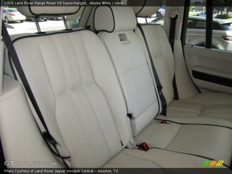 Alaska White / Ivory 2008 Land Rover Range Rover V8 Supercharged