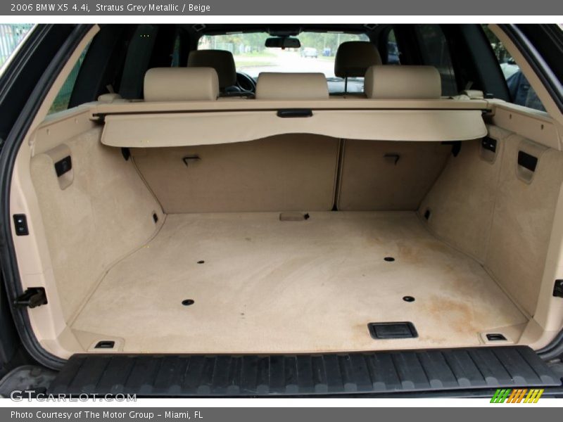 Stratus Grey Metallic / Beige 2006 BMW X5 4.4i
