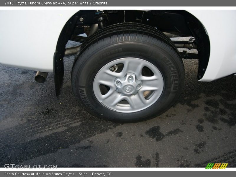 Super White / Graphite 2013 Toyota Tundra CrewMax 4x4