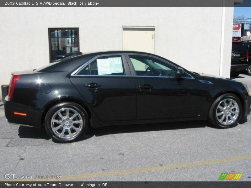 Black Ice / Ebony 2009 Cadillac CTS 4 AWD Sedan