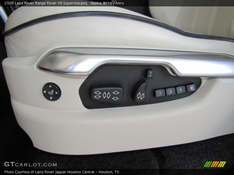 Alaska White / Ivory 2008 Land Rover Range Rover V8 Supercharged
