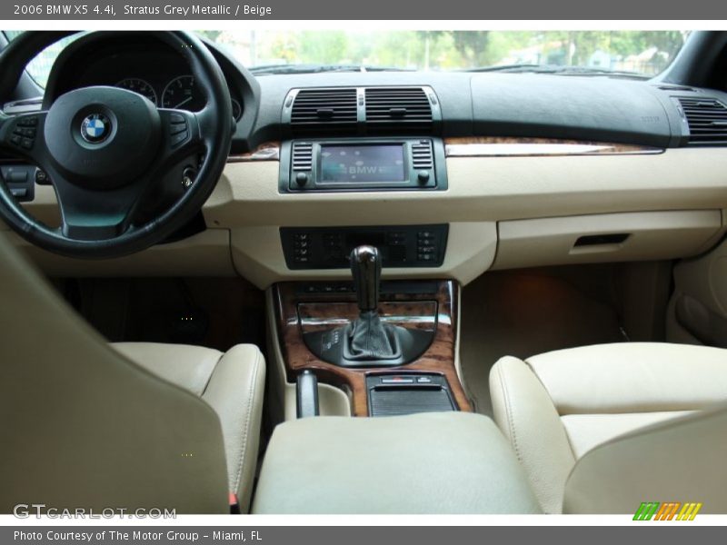 Dashboard of 2006 X5 4.4i