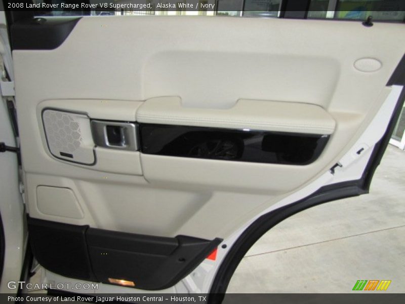 Alaska White / Ivory 2008 Land Rover Range Rover V8 Supercharged