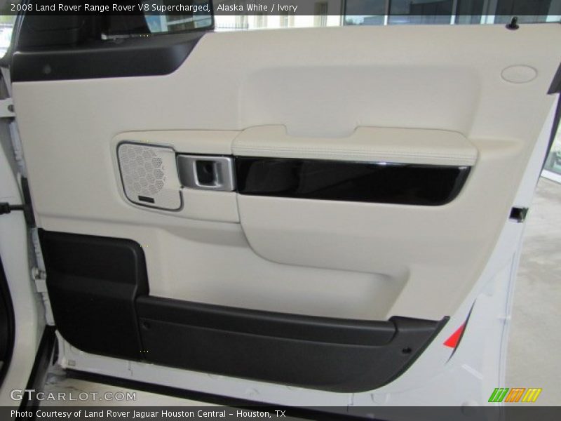 Alaska White / Ivory 2008 Land Rover Range Rover V8 Supercharged