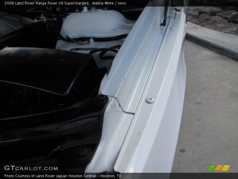 Alaska White / Ivory 2008 Land Rover Range Rover V8 Supercharged