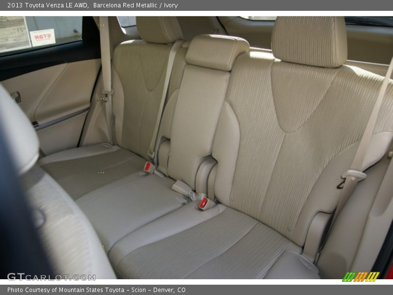 Barcelona Red Metallic / Ivory 2013 Toyota Venza LE AWD