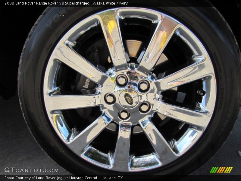 Alaska White / Ivory 2008 Land Rover Range Rover V8 Supercharged