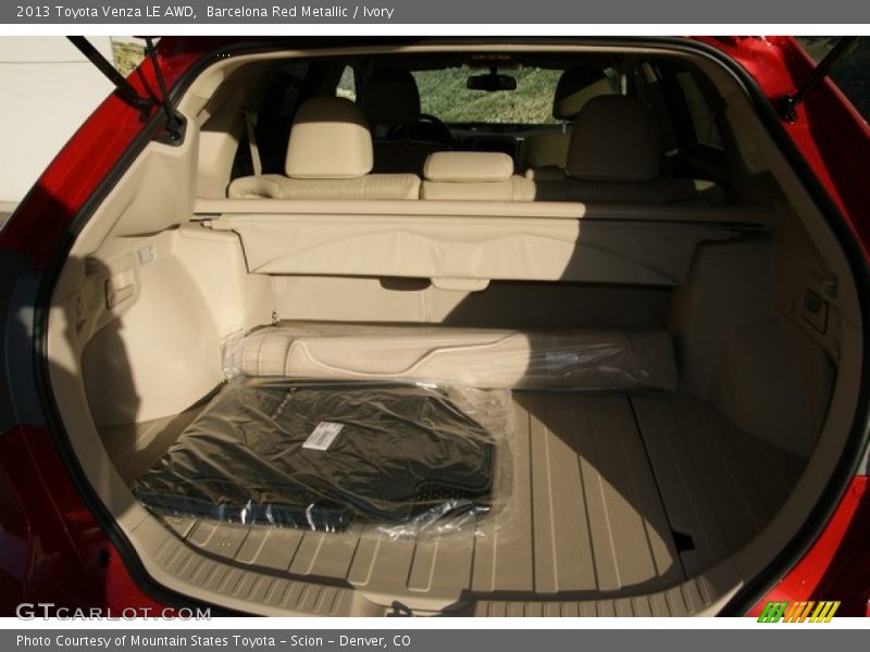 Barcelona Red Metallic / Ivory 2013 Toyota Venza LE AWD