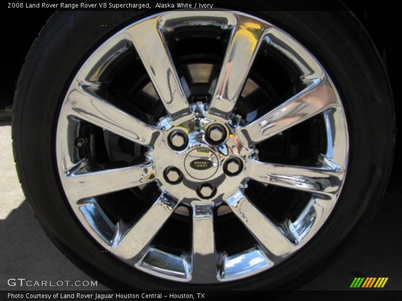 Alaska White / Ivory 2008 Land Rover Range Rover V8 Supercharged