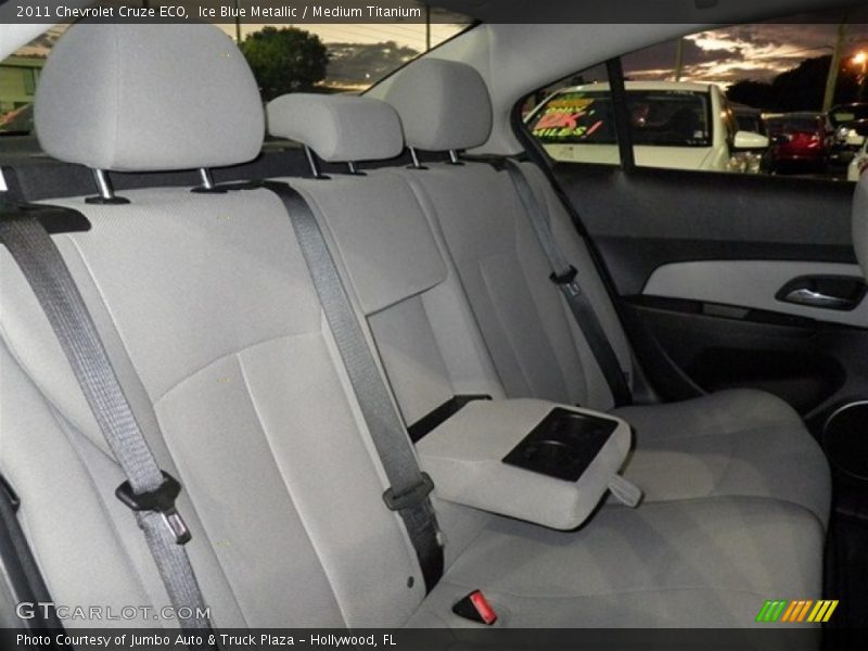 Ice Blue Metallic / Medium Titanium 2011 Chevrolet Cruze ECO