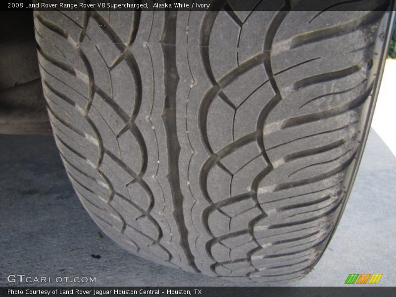 Alaska White / Ivory 2008 Land Rover Range Rover V8 Supercharged