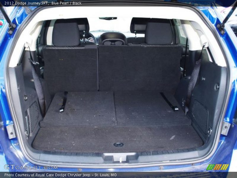 Blue Pearl / Black 2012 Dodge Journey SXT