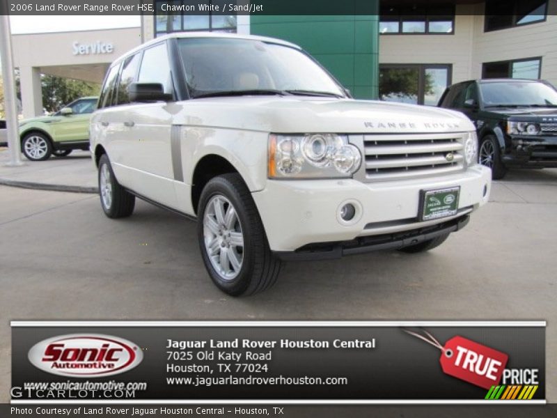 Chawton White / Sand/Jet 2006 Land Rover Range Rover HSE