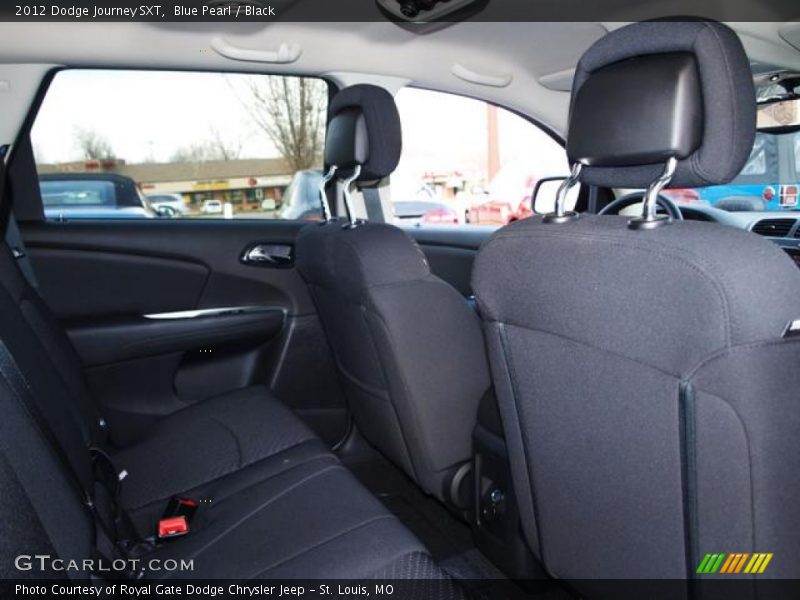 Blue Pearl / Black 2012 Dodge Journey SXT