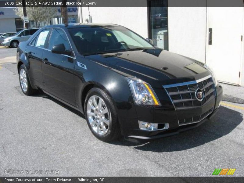 Black Ice / Ebony 2009 Cadillac CTS 4 AWD Sedan