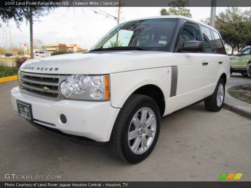 Chawton White / Sand/Jet 2006 Land Rover Range Rover HSE